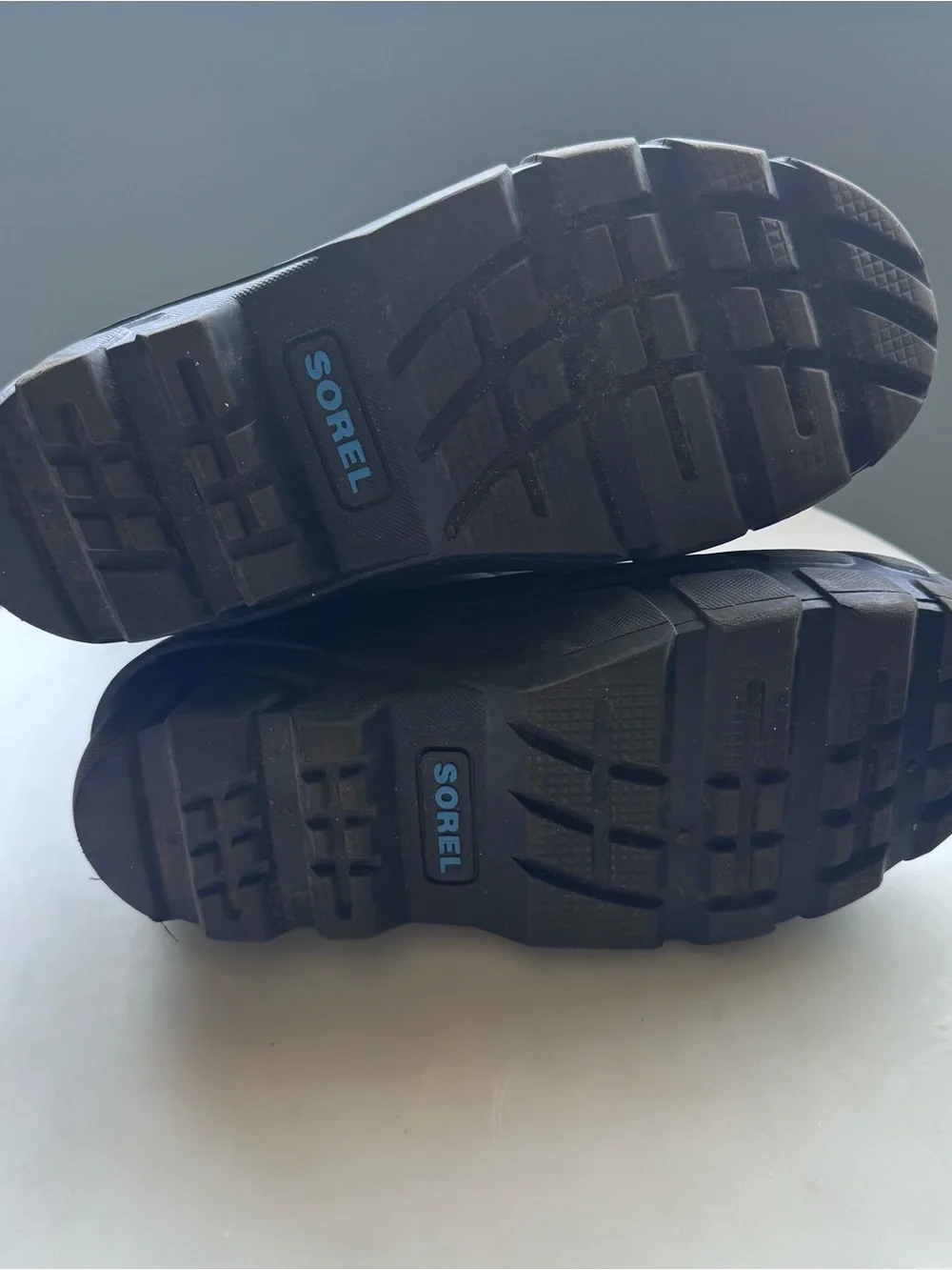 Sorel Kids' Grey and Blue Winter Snow Boots